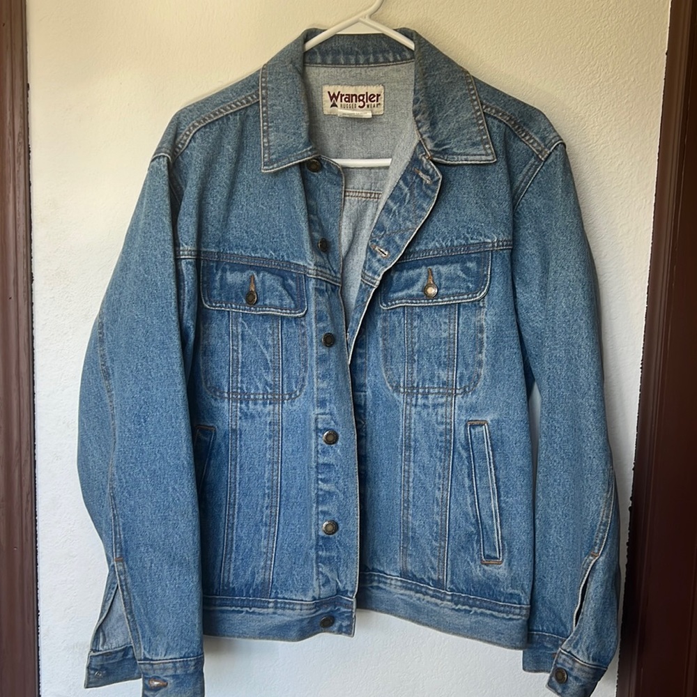 Wrangler Rugged Wear Denim Truckers Jacket